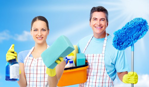 Gunnersbury carpet cleaning service treating a stained carpet